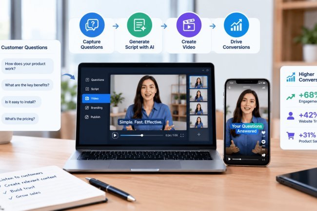 How to Turn Customer Questions Into High-Converting Videos