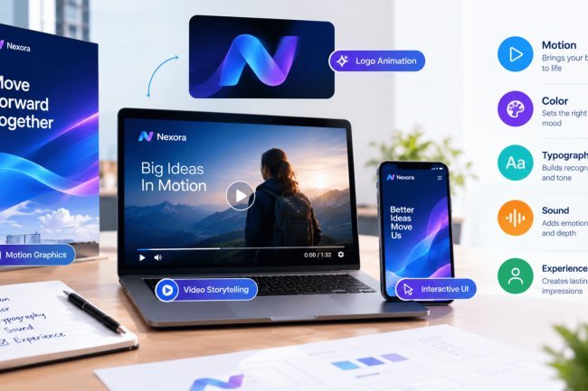 Motion Branding Beyond the Logo: Designing a Moving Brand Language