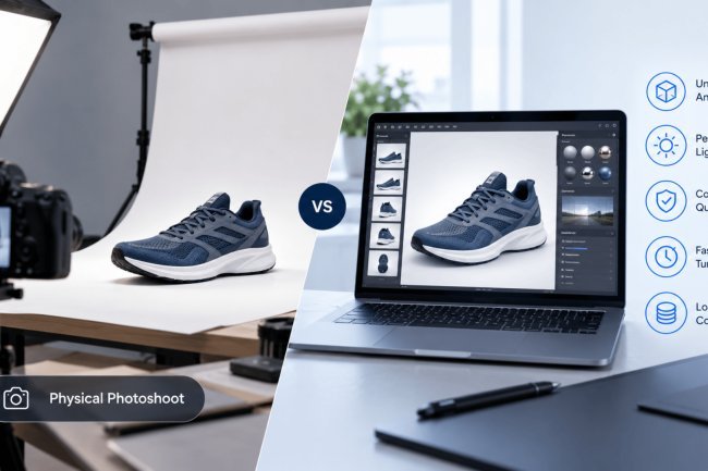 Virtual Product Photography: When CGI Beats a Physical Photoshoot