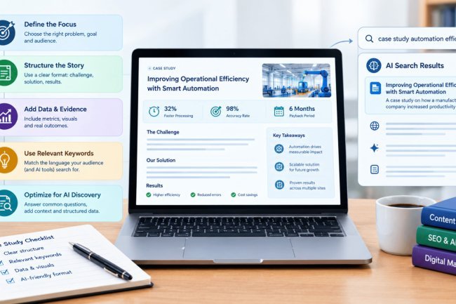 How to Structure Case Studies for AI Search Discovery
