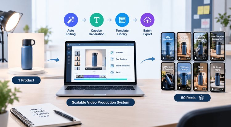 From One Product to 50 Reels: A Scalable Video Production System