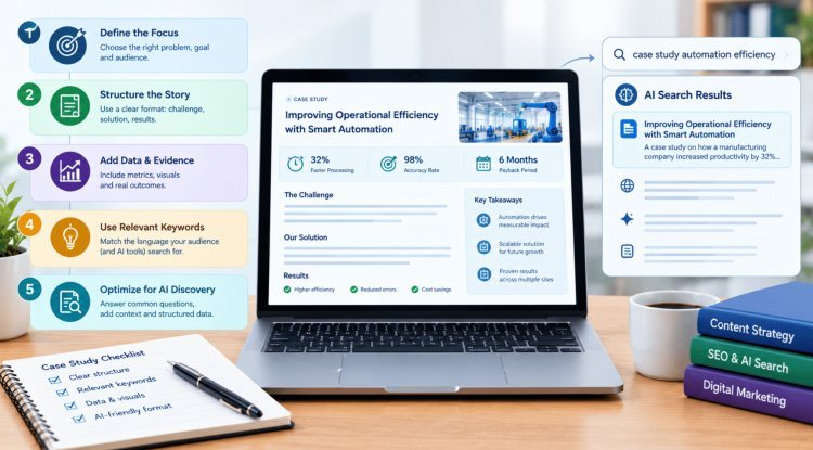How to Structure Case Studies for AI Search Discovery
