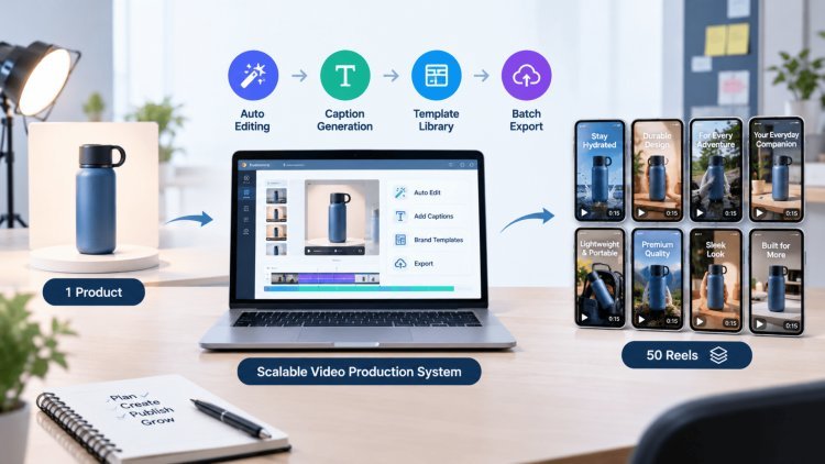 From One Product to 50 Reels: A Scalable Video Production System