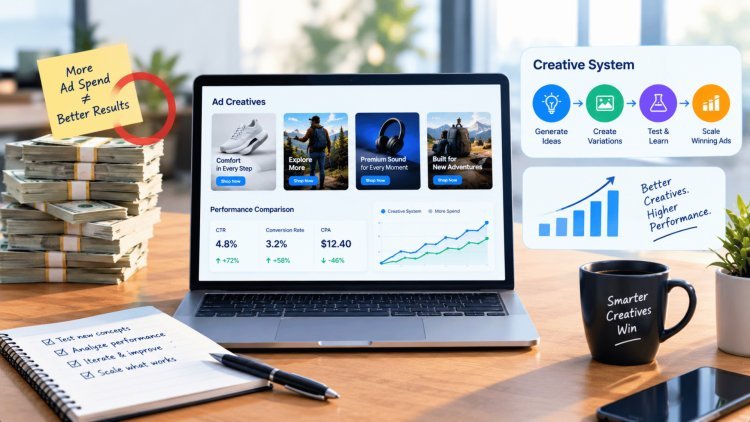 Why Performance Ads Need Creative Systems, Not More Ad Spend