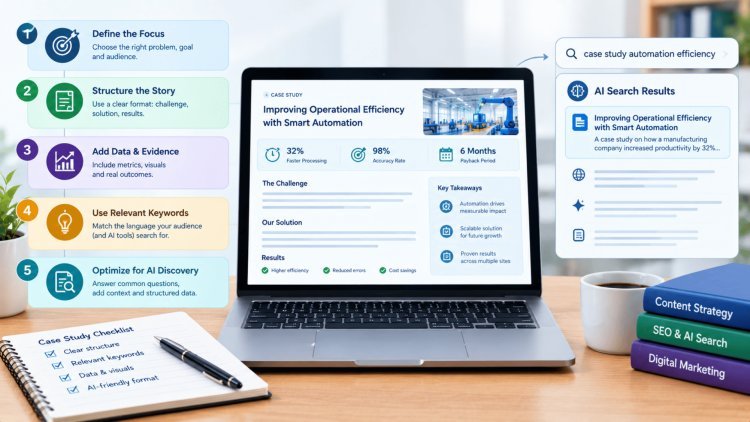 How to Structure Case Studies for AI Search Discovery