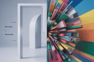 Minimalist vs Maximalist Design
