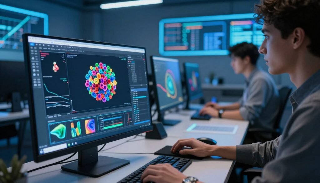 VFX software for physics simulation