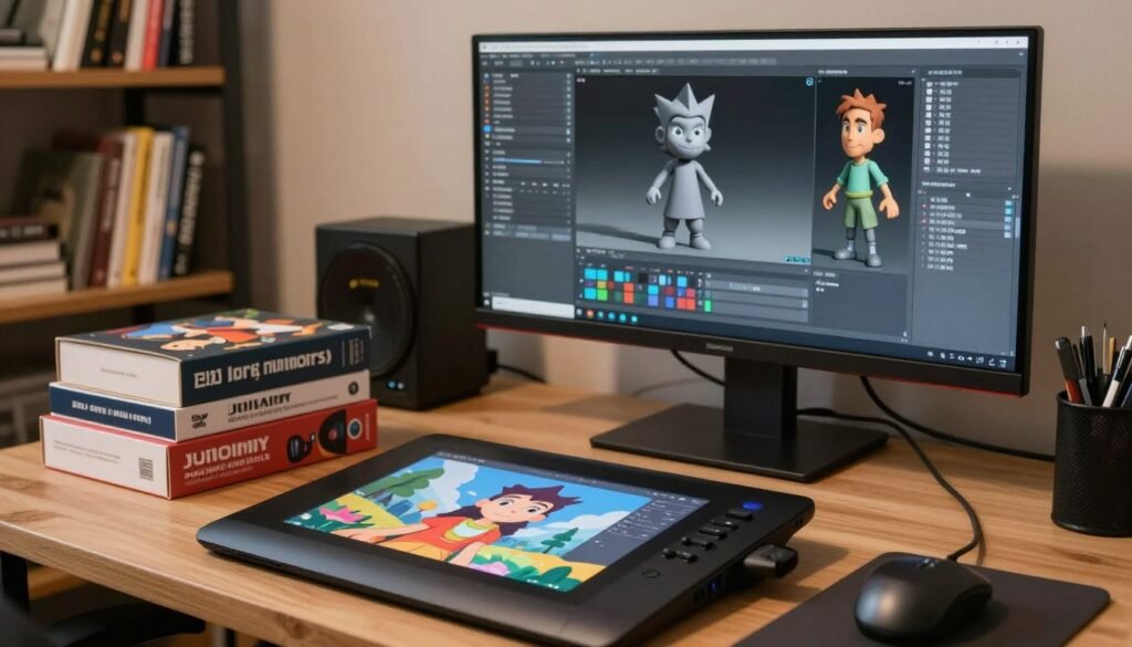 animation tools related to 2D vs 3D animation