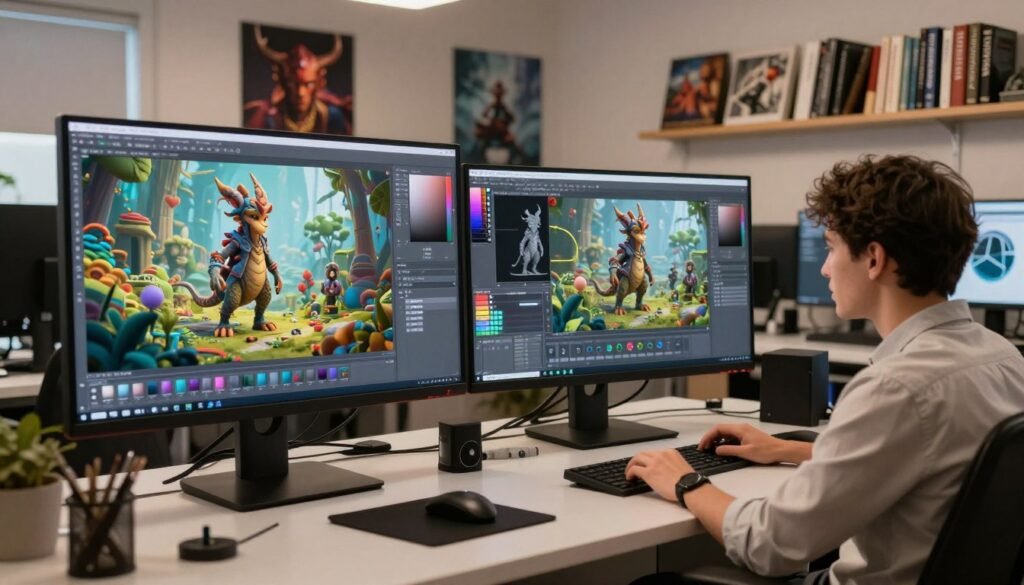 character modeling in VFX