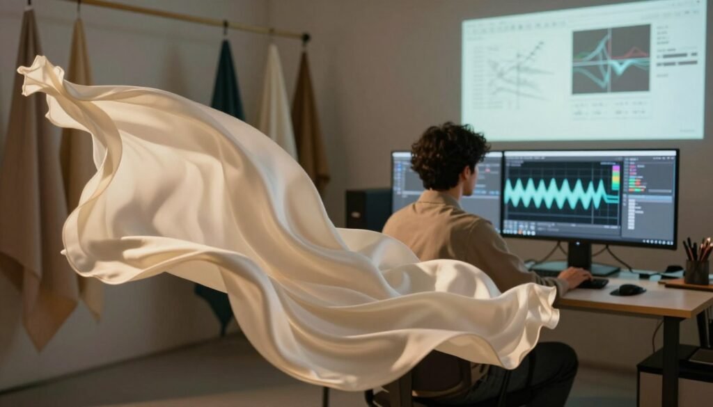 cloth simulation visual effects techniques