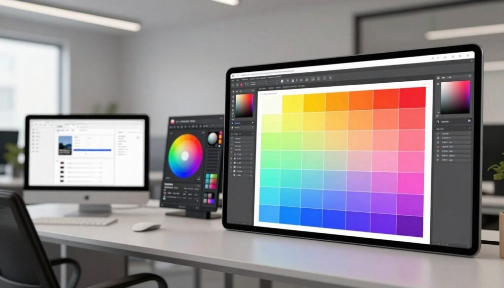 color hierarchy in UI design