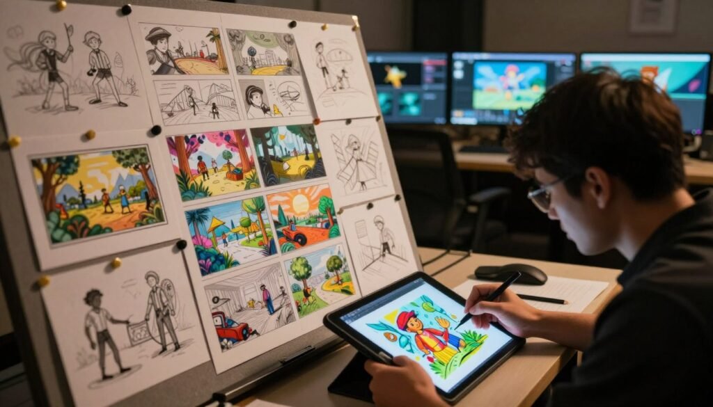 concept art in visual storytelling