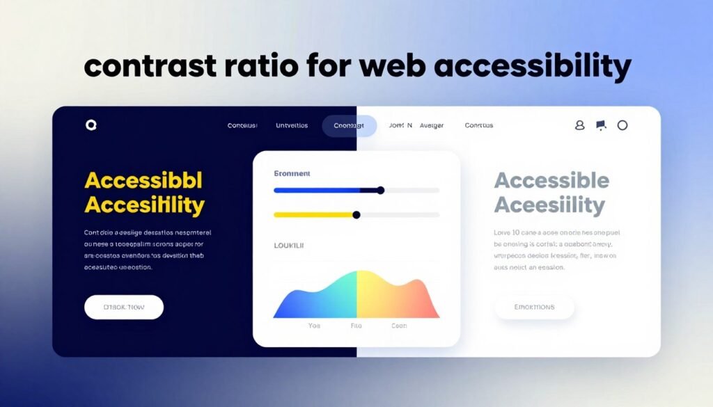 contrast ratio for web accessibility