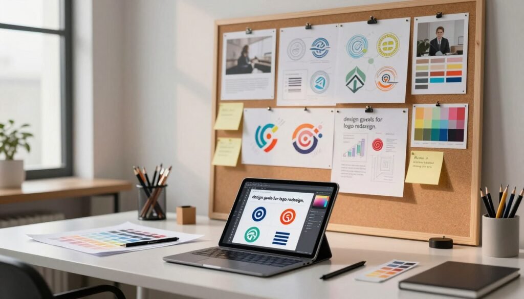 design goals for logo redesign