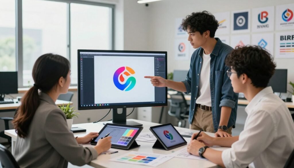 final adjustments logo launch design readiness