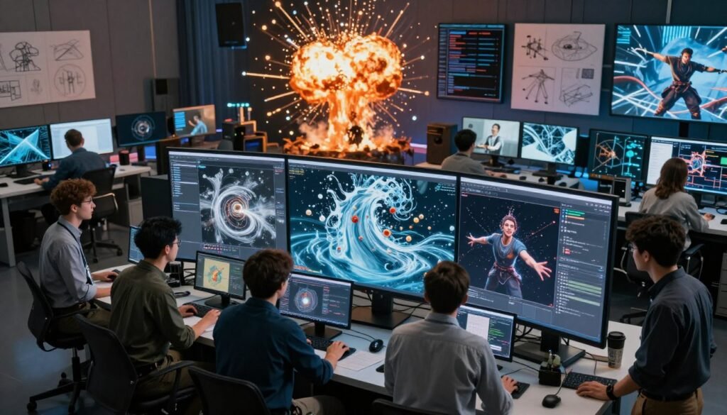 importance of physics in VFX