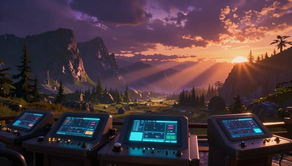 lighting techniques in digital environments