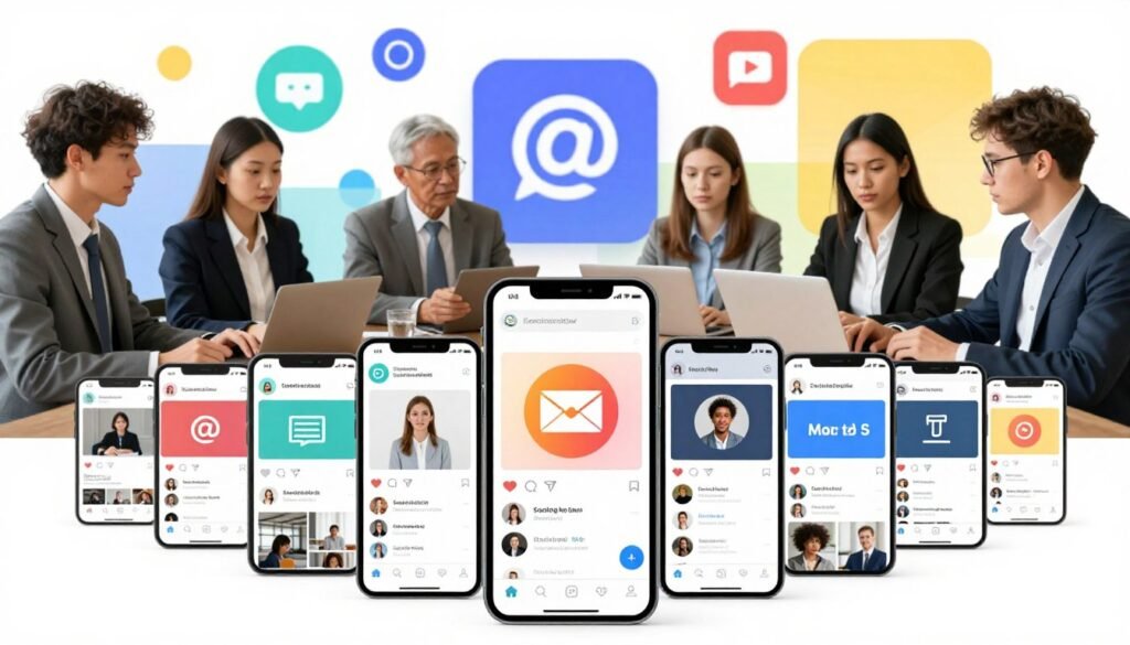 social media visual identity