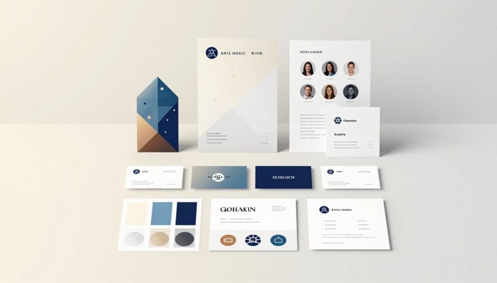 visual identity components