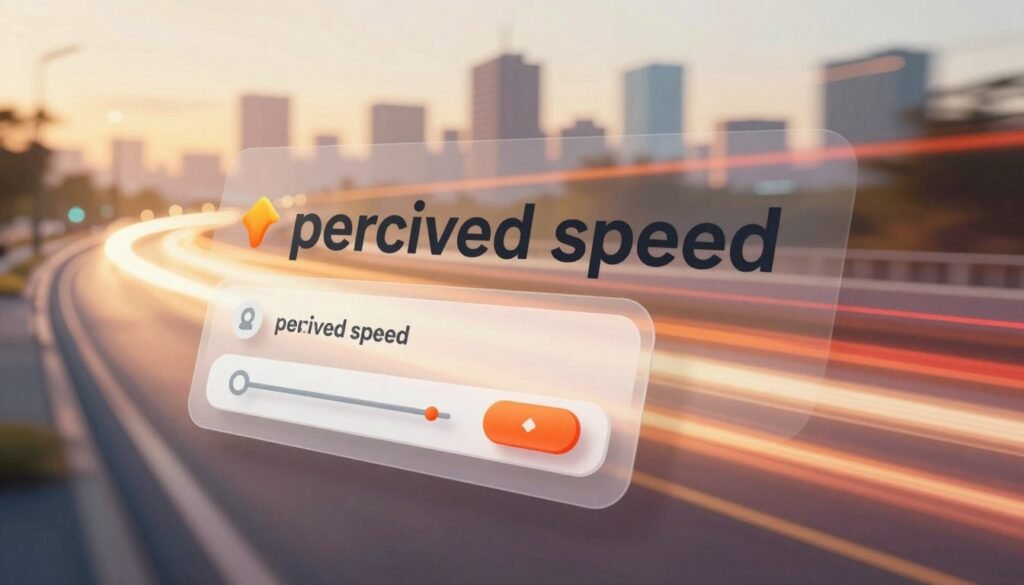 perceived speed