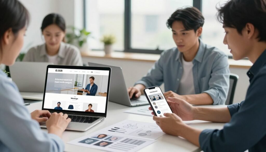 responsive design promoting website adaptability