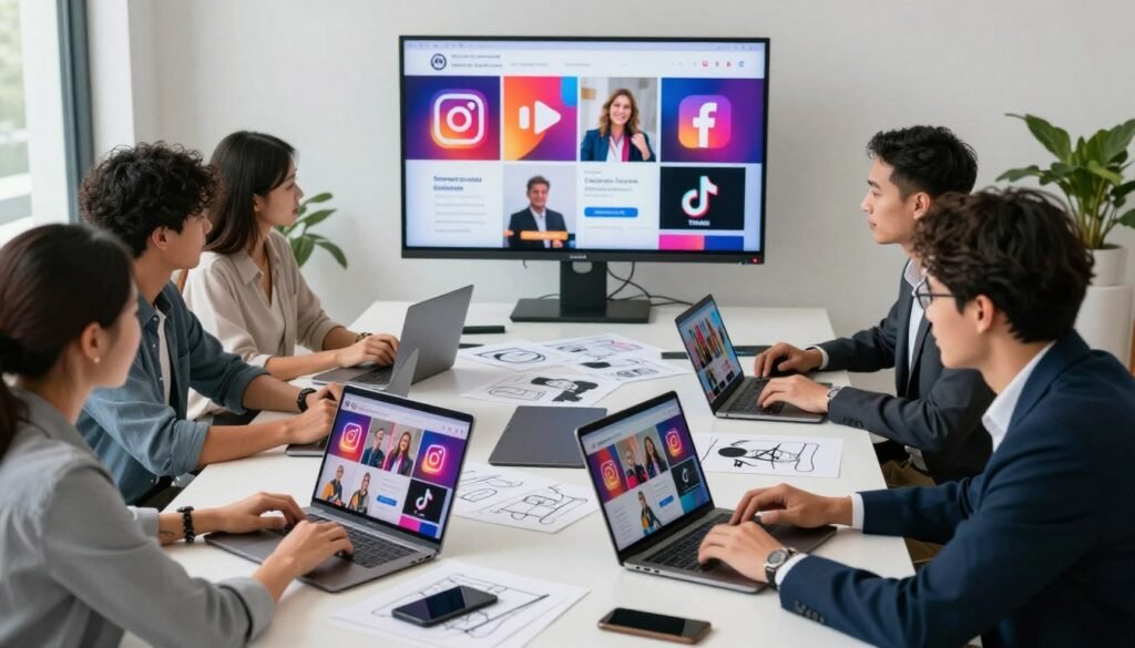 social media visuals